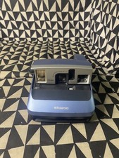 Polaroid One 600 Instant Film Camera Blue Film -Not Tested Read Description