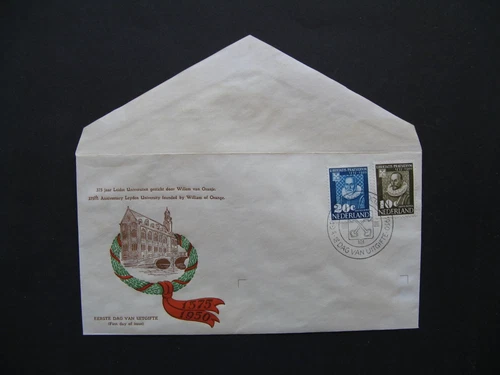 NETHERLANDS, E3 cover FDC 1950, forgery