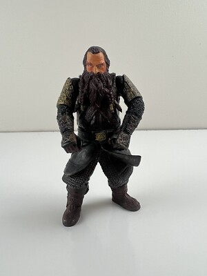 2002 Marvel Lord of The Rings Gimli Deluxe Action Figure Figurine Toy Replacment