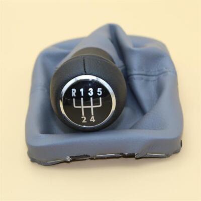 For VW Volkswagen Beetle 1998-2010 5 Speed Gear Shift Knob Gaiter Gray Boot