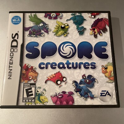 Spore Creatures (Nintendo DS, 2008) Complete in Box CIB nice copy