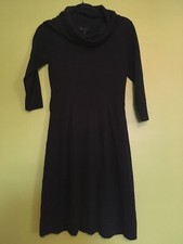 AB Studio Black Sweater Dress Size Small