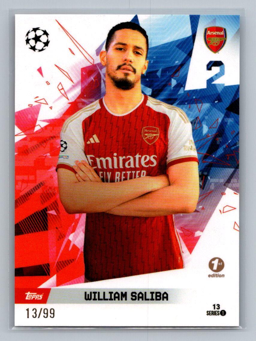 william saliba limited edition card william saliba limited edition card Chrome Trading Card Soccer-William  Saliba-France-Panini Fifa World Cup Stickers 2026-FRA004-Base