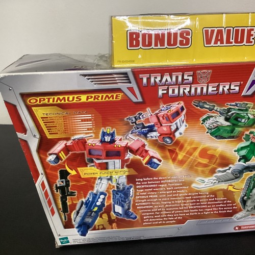 Transformers The Ultimate Battle Optimus Prime vs Megatron NEW w/Bonus - Picture 7 of 11
