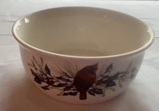 Vintage Lenox. Bowl.  Winter Greetings by Catherine McClang. 7 1/2" Diameter.