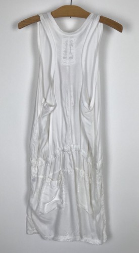 Pete & Greta Johnny Was Loreta Romper Large Sleeveless Racerback White $214 - Picture 4 of 12