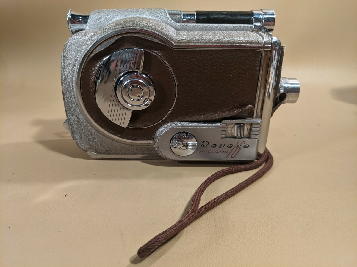 Vintage Revere 16mm Magazine Load Camera With Carrier | eBay Vintage Revere 16mm Magazine Load Camera With Carrier | eBay