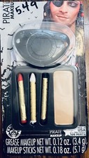 Rubie's Pirate Make-Up with Eye Patch, New Sealed