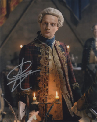 ANDREW GOWER as Prince Charles - Outlander GENUINE SIGNED AUTOGRAPH