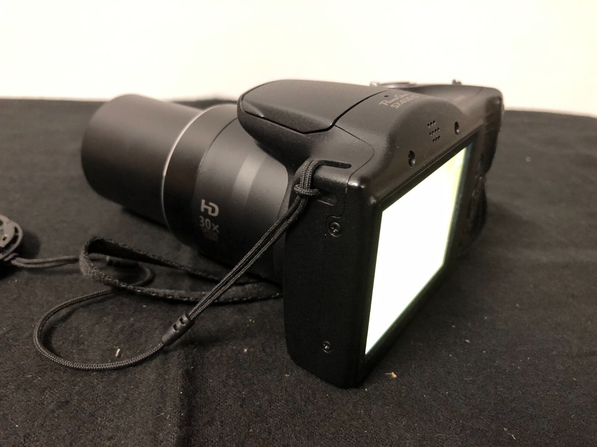 Canon PowerShot SX400 IS 16.0MP Digital Camera - Black (Kit w/ 4.3