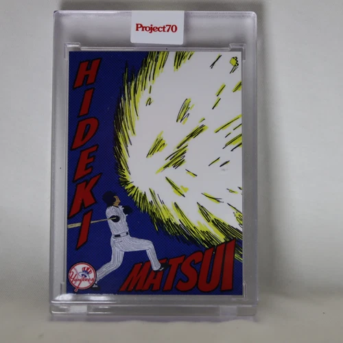 Hideki Matsui 554 2021 Topps Project 70 by Oldmanalan (1952) - PR: 716 (w/Box)