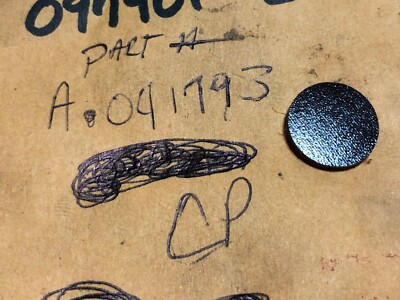 #ad #ad Chicago Pneumatic or Craftsman Valve Disc A041793 $8.00