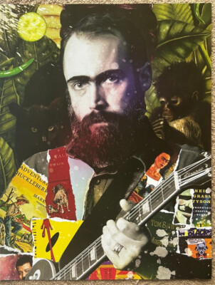 NEIL FALLON / CLUTCH - 2018 Full page UK magazine poster