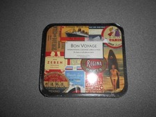 International luggage labels and tags Bon Voyage Cavallini & Co 24 sheets new