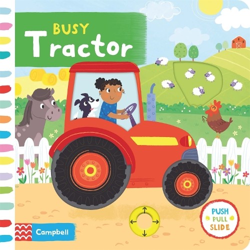 Campbell Books Busy Tractor (настольная книга) Campbell Busy Books (ИМПОРТ из Великобритании)