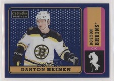 2018-19 O-Pee-Chee Platinum Retro Blue Rainbow 73/149 Danton Heinen #R-46 y0i