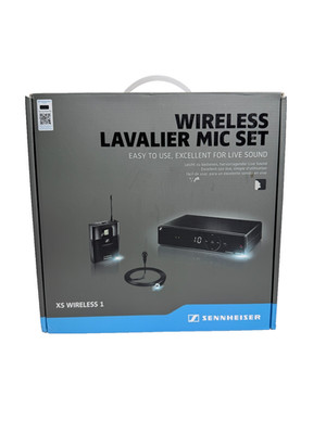 Sennheiser XSW 1-ME2 XS Wireless 1 Lavalier Mic Set 548-572MHz New Open Box