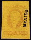 do13 #10 4R Mexico Mint No Gum est $150-250 VF-XF Scarce Stamp, Great Price