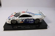 Slot IT 1/32 slot car BMW McLarenF1 GTR #43 FINA 3rd LeMans 1997ref#SICA10B used