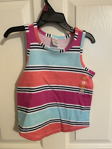Gymboree Girls Size XS (4/5) Striped Tank Top