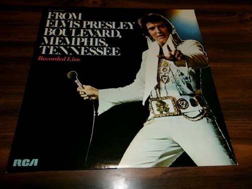VON ELVIS PRESLEY BOULEVARD IN MEMPHIS TENN, RCA, APL1-1506, 1976 NEAR MINT