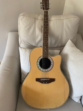 Acoustic and electric guitar