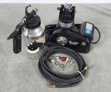 VTG  Miller 2000 Paint Spraying Outfit Compressor Spray Gun Airbrush Box USA