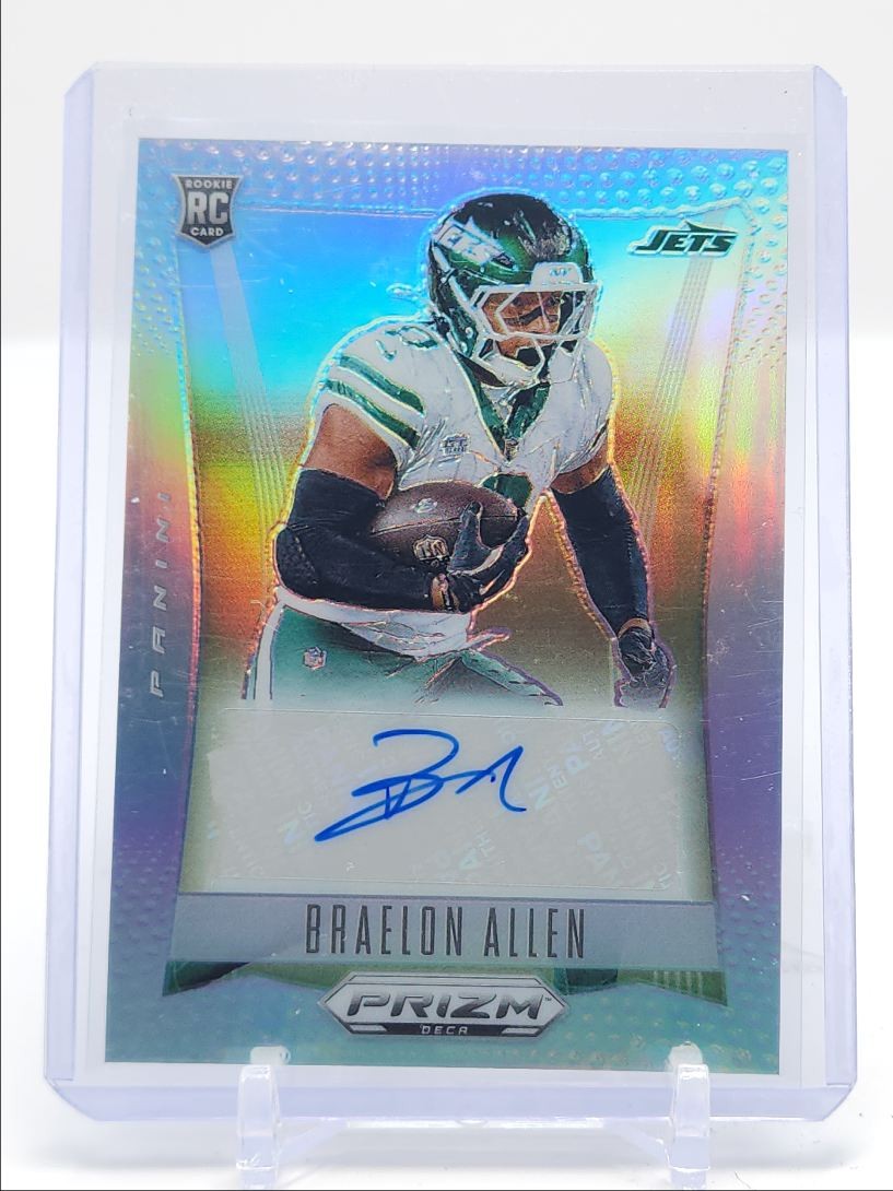 BRAELON ALLEN 2024 PANINI PRIZM DECA ROOKIE SILVER RC AUTO Q4641