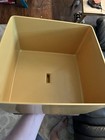 Vintage 1970’s Yellow Plastic Cake Carrier Box Retro Mid Century Modern OBO — photo 10