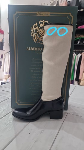 Alberto Fasciani Botte Femme Beige Taille Eu37 AF946 - Photo 2 sur 9