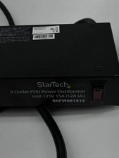 StarTech 8 outlet pdu power distribution 125V RKPW081915