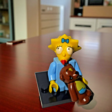 Maggie Simpson Minifigure Simpsons Series 1 CMF Complete w/ Bobo Bear-New