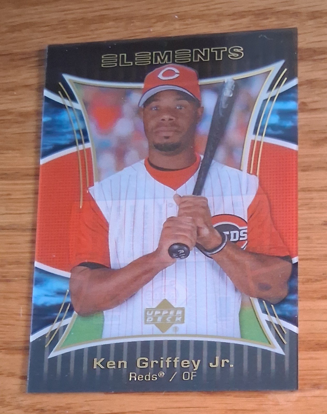 2007 KEN GRIFFEY JR. Upper Deck Elements Base Card #95, Reds