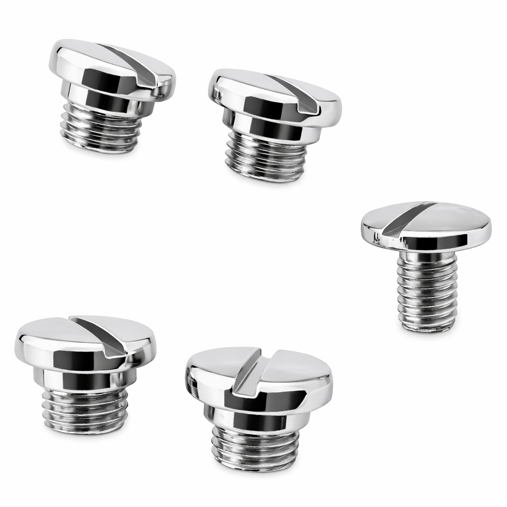 Pt101 Taurus PT92 / PT99 / PT100 / PT101 Grip Screws – Polished Chrome Finish ...