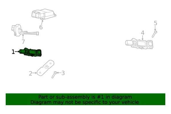 For Ram 3500 2013-2020 Mopar Electric Fuel Pump Inertia Switch - Изображение 4 из 4