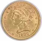 1900 Liberty Half Eagle — photo from another recent sale