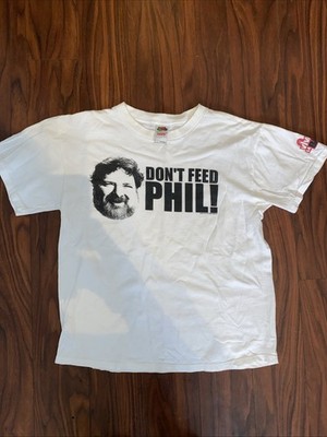 Don't Feed Phil Viva La Bam Shirt Vintage 2004 Hot Topic MTV Med/Large *shrunk