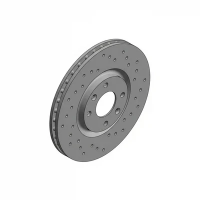2x Disque de frein ventilé de l'intérieur 440.3120.52 ZIMMERMANN pour CITROËN DS - Photo 1/4
