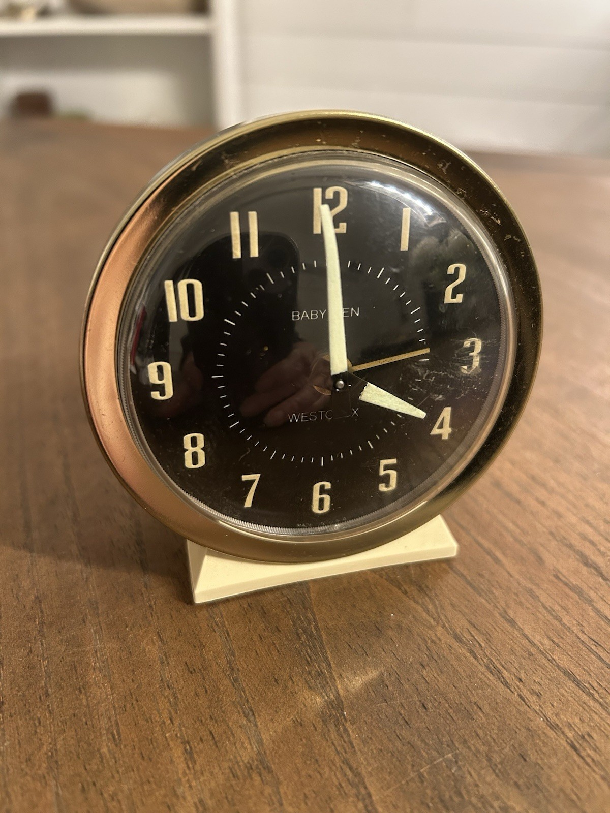 VTG Westclox Baby Ben Standard Wind Up Alarm Clock Works Luminous Hands photo VTG Westclox Baby Ben Standard Wind Up Alarm Clock Works Luminous Hands featured image