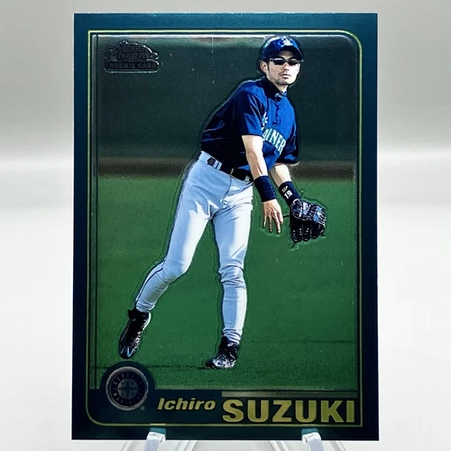  2001 Ichiro Suzuki Topps Chrome Traded #T266 Rookie Card RC 