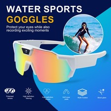 Outdoor Sports Smart Glasses with Camera HD Video Recording for Cycling Ski