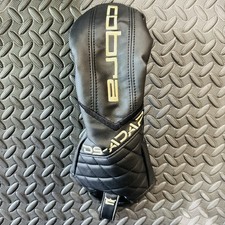NEW Cobra DS-Adapt GOLD Driver Head Cover Headcover Golf Club Cover Black OEM