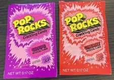 Vintage 1980 s POP ROCKS CRACKLING CANDY GRAP...
