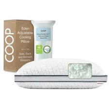 Coop Home Goods Eden Bed Pillow Queen Size for Sleeping on Back, Stomach and