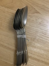 8 Nevada Silver D&A Spoons Vintage Cutlery great condition 