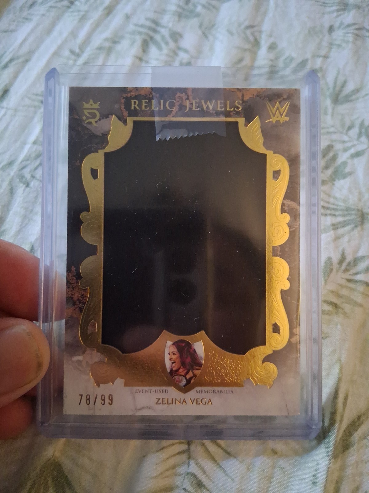 2025 Topps Royalty Zelina Vega WWE Relic Jewels /99