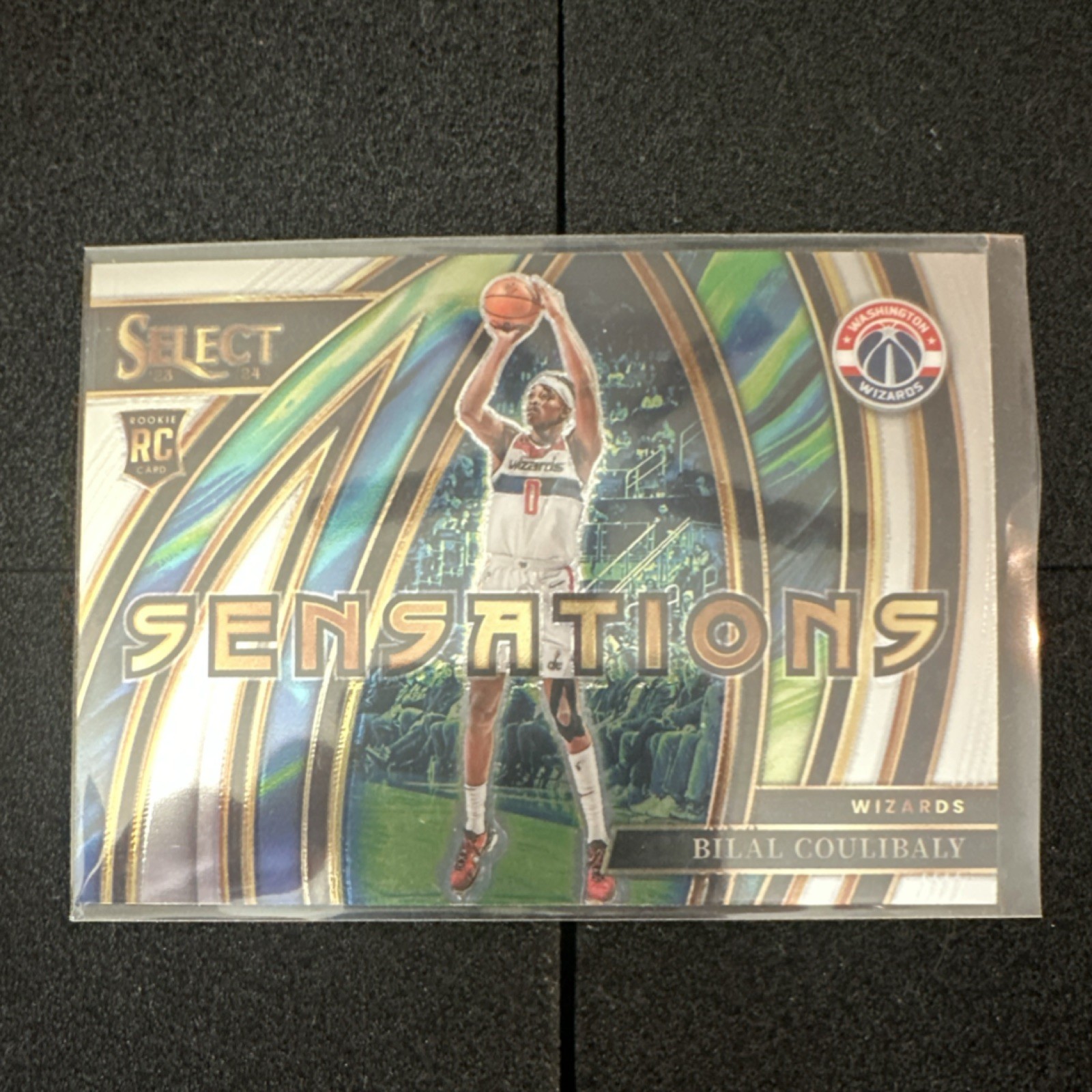 Panini Select Sensations #13 Bilal Coulibaly Rookie Washington Wizards 2023-24