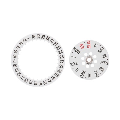 Watch Movement Week Calendar Dial Set Movement Spare Part For 8200 8205 Movement