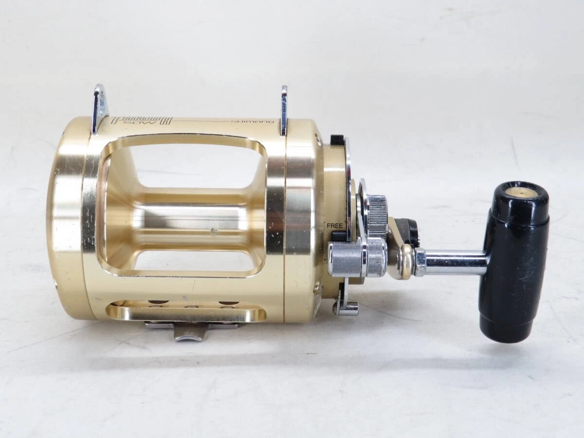 Boîte De Moulinet De Pêche Shimano Triton Trolling 30 Big Game - Avec Papier Et Lubrifiant