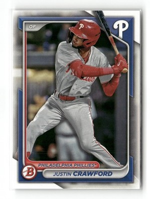2024 Topps Bowman - Justin Crawford #BP-17 ROOKIE (RC)
